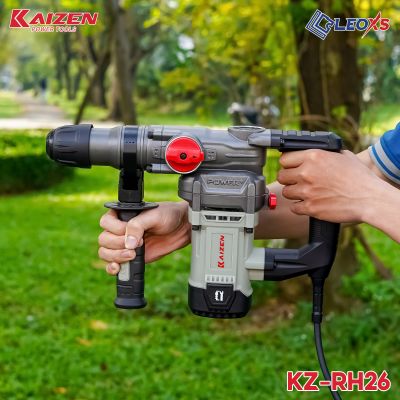 MÁY KHOAN ĐỤC BÊ TÔNG KAIZEN 2 CHỨC NĂNG KHOAN 26MM ĐỤC 14MM KZ-RH26 CHÂN PIN M21