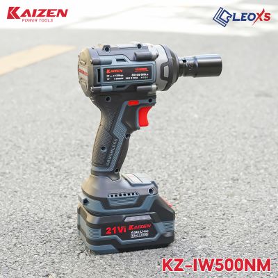 MÁY SIẾT BULONG KZ-IW500NM MOTOR KHÔNG CHỔI THAN CHÂN PIN M21 LỰC SIẾT 500NM CHO SỬA XE LẮP ĐẶT