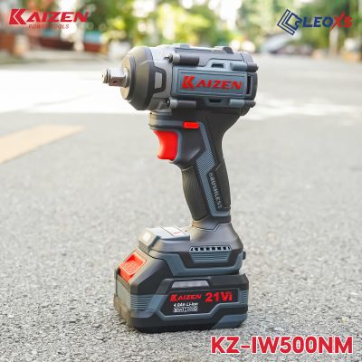MÁY SIẾT BULONG KZ-IW500NM MOTOR KHÔNG CHỔI THAN CHÂN PIN M21 LỰC SIẾT 500NM CHO SỬA XE LẮP ĐẶT