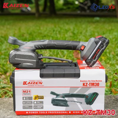 MÁY RUNG HÍT GẠCH KAIZEN MOTOR KHÔNG CHỔI THAN, CHÂN PIN PHỔ THÔNG KHẢ NĂNG HÚT 80KG