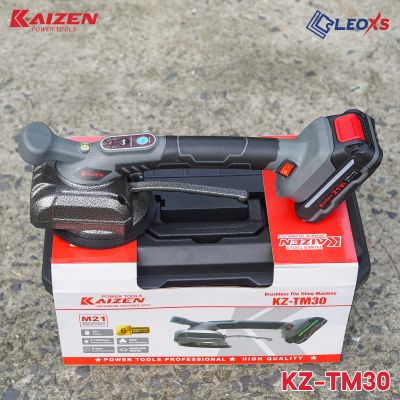 MÁY RUNG HÍT GẠCH KAIZEN MOTOR KHÔNG CHỔI THAN, CHÂN PIN PHỔ THÔNG KHẢ NĂNG HÚT 80KG