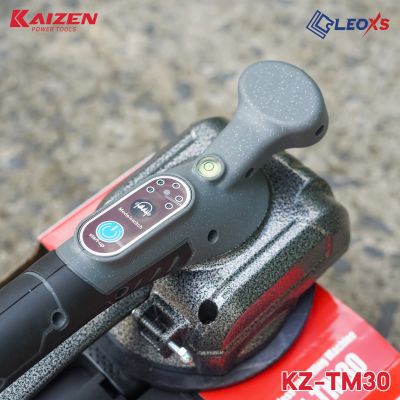 MÁY RUNG HÍT GẠCH KAIZEN MOTOR KHÔNG CHỔI THAN, CHÂN PIN PHỔ THÔNG KHẢ NĂNG HÚT 80KG