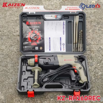 MÁY KHOAN CHUYÊN 3 CHỨC NĂNG KZ-RH26DRE-C CHUYÊN KHOAN ĐỤC BÊ TÔNG CÔNG SUẤT 1020W