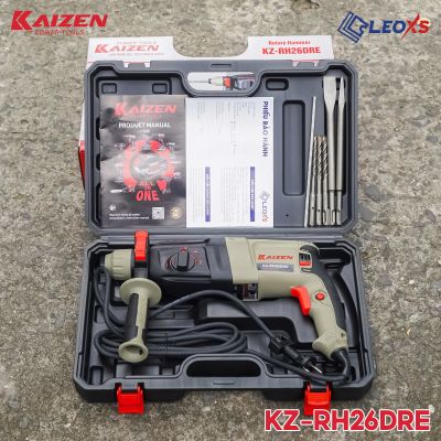 MÁY KHOAN CHUYÊN 3 CHỨC NĂNG KZ-RH26DRE CHUYÊN KHOAN ĐỤC BÊ TÔNG CÔNG SUẤT 1100W