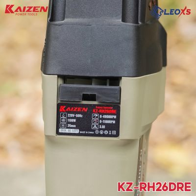 MÁY KHOAN CHUYÊN 3 CHỨC NĂNG KZ-RH26DRE CHUYÊN KHOAN ĐỤC BÊ TÔNG CÔNG SUẤT 1100W