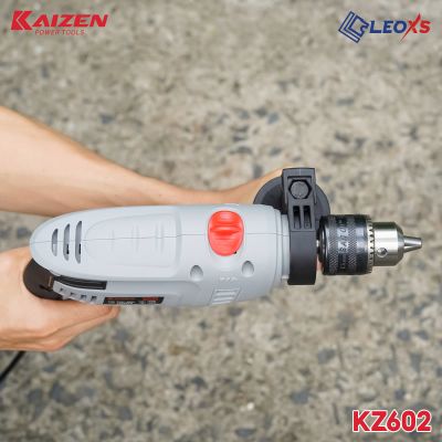 Máy Khoan Điện Đầu 13mm Kaizen Mã KZ-602 3 Chức Năng Khoan, Bắt Vít và Khoan Bê Tông