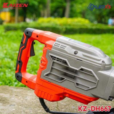 MÁY ĐỤC 30MM KAIZEN CÔNG SUẤT 1700W LỰC ĐẬP 55J CHUYÊN CÔNG TRÌNH KZ-DH667