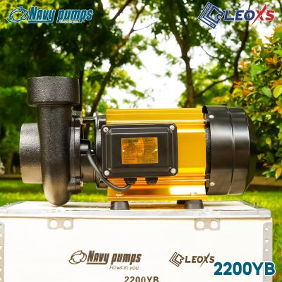 MÁY BƠM NƯỚC NAVY THÂN NHÔM LƯU LƯỢNG 2200YB (Gold)