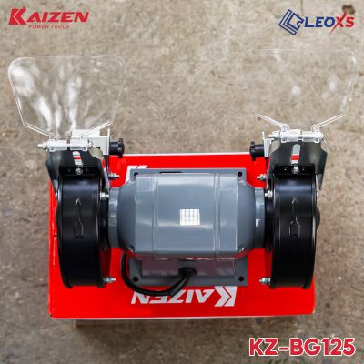 MÁY MÀI 2 ĐÁ KAIZEN KZ-BG125 Ф125 x 25 x Ф32mm