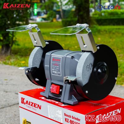 MÁY MÀI 2 ĐÁ KAIZEN KZ-BG150 CHUYÊN MÀI KIM LOẠI CỨNG