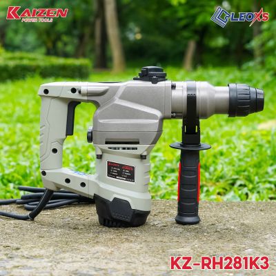 MÁY KHOAN ĐỤC BÊ TÔNG KAIZEN 2 CHỨC NĂNG KHOAN 28MM ĐỤC 14MM KZ-RH281K3 CHÂN PIN M21