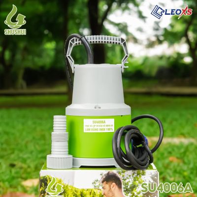 MÁY BƠM CHÌM NHỰA NƯỚC SẠCH SU4006A CÓ PHAO 