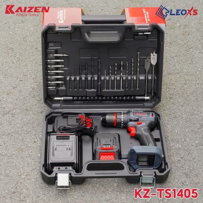 MÁY KHOAN 3 CHỨC NĂNG TẶNG 24 PHỤ KIỆN KZ-TS1405