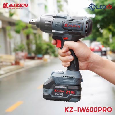 MÁY SIẾT BULONG KZ-IW600PRO MOTOR KHÔNG CHỔI THAN CHÂN PIN M21 (Mẫu nâng cấp)