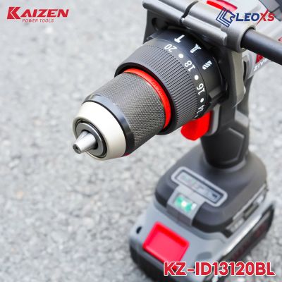 MÁY KHOAN PIN KAIZEN KZ-ID13120BL CHUYÊN KHOAN TƯỜNG, RÚT LÕI