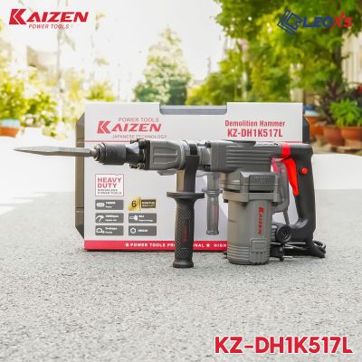 MÁY ĐỤC 17MM KAIZEN CÔNG SUẤT 1500W LỰC ĐẬP 20J MẠNH MẼ, CHẤT LƯỢNG