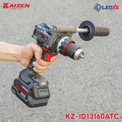 THÂN MÁY KHOAN PIN KAIZEN KZ-ID13160ATC (ANTI KICKBACK) CHUYÊN KHOAN RÚT LÕI 160NM MẠNH MẼ