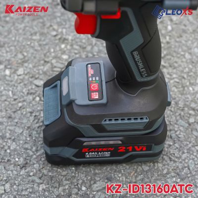 THÂN MÁY KHOAN PIN KAIZEN KZ-ID13160ATC (ANTI KICKBACK) CHUYÊN KHOAN RÚT LÕI 160NM MẠNH MẼ