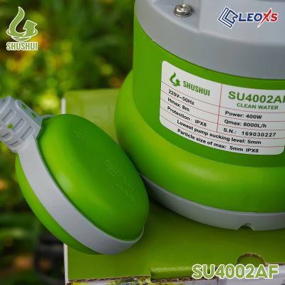 MÁY BƠM CHÌM NHỰA 400W NƯỚC SẠCH HIỆU SHUSHUI SU4002A (CÓ PHAO)