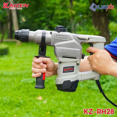 MÁY KHOAN ĐỤC BÊ TÔNG KAIZEN 2 CHỨC NĂNG KHOAN 28MM ĐỤC 14MM KZ-RH28 CHÂN PIN M21