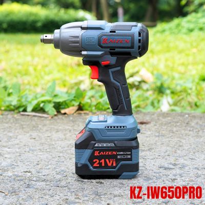 Máy vặn bu lông Kaizen lực 650Nm bộ Pin 6.0Ah dung lượng lớn chuyên cho sửa chữa lắp đặt chuyên nghiệp IW650PRO