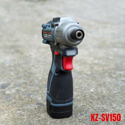 Máy siết vít cầm tay Kaizen lực siết 150Nm 3 cấp chỉnh lực pin 16V cò điều tốc chuyên cho lắp đặt SV150