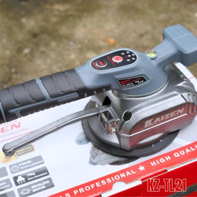 Thân máy rung hít gạch Kaizen - Máy ốp rung gạch lát sàn KZ-TL21 hút tối đa 75kg đường kính đế 13cm