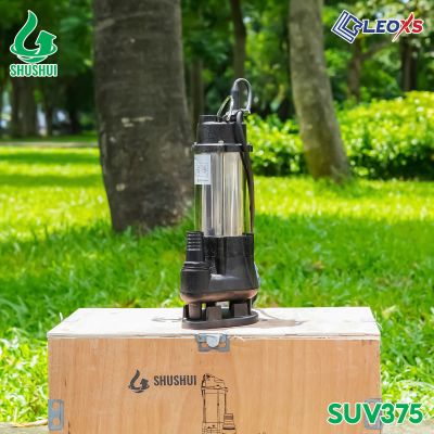MÁY BƠM CHÌM INOX CHUYÊN NƯỚC THẢI SHUSHUI CÔNG SUẤT 375W SUV375 - MÁY BƠM CHÌM 0.5 HP