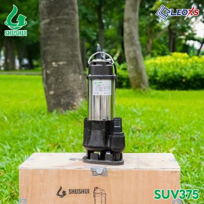 MÁY BƠM CHÌM INOX CHUYÊN NƯỚC THẢI SHUSHUI CÔNG SUẤT 375W SUV375 - MÁY BƠM CHÌM 0.5 HP