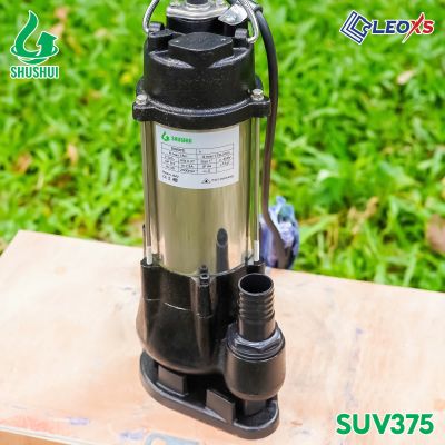 MÁY BƠM CHÌM INOX CHUYÊN NƯỚC THẢI SHUSHUI CÔNG SUẤT 375W SUV375 - MÁY BƠM CHÌM 0.5 HP