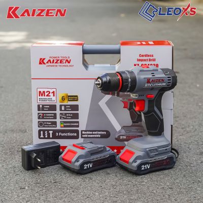 MÁY KHOAN PIN 3 CHỨC NĂNG KAIZEN CD4020 CHÂN PIN PHỔ THÔNG ĐA NĂNG NHỎ GỌN
