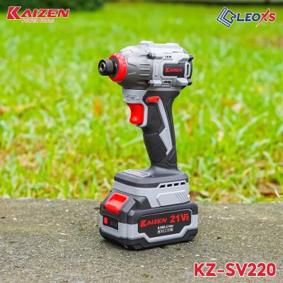 MÁY SIẾT VÍT PIN CẦM TAY KAIZEN SIÊU ĐA NĂNG SV220 CHÂN PIN PHỔ THÔNG ĐỘNG CƠ KHÔNG CHỔI THAN