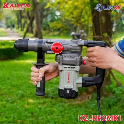 MÁY KHOAN ĐỤC BÊ TÔNG KAIZEN 2 CHỨC NĂNG KHOAN 26MM ĐỤC 14MM KZ-RH261K1 CHÂN PIN M21
