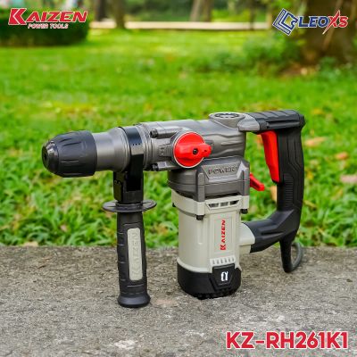 MÁY KHOAN ĐỤC BÊ TÔNG KAIZEN 2 CHỨC NĂNG KHOAN 26MM ĐỤC 14MM KZ-RH261K1 CHÂN PIN M21