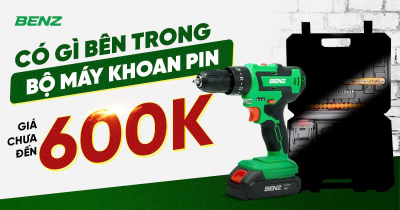 GIỮA THỜI ĐIỂM VẠN VẬT TĂNG GI&Aacute;: C&Oacute; G&Igrave; TRONG BỘ M&Aacute;Y KHOAN PIN CHƯA ĐẾN 600.000 VNĐ?
