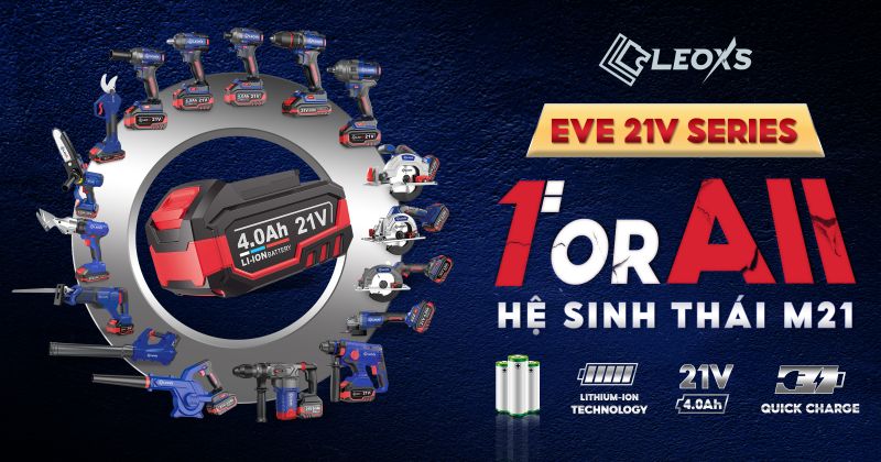 Pin EVE Thương hiệu Pin cao cấp &amp; chất lượng hoàn hảo tại Điện Máy LEO